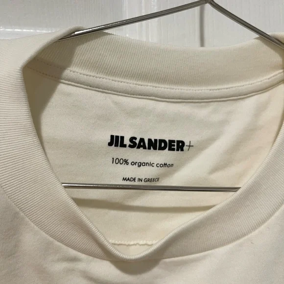Jil Sander Off-White Short Sleeve Tee - Picture 2 of 3